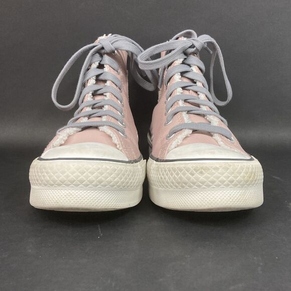 Converse CTAS Eva Lift Hi-Girl 5.5/Women 6.5-'Stone Mauve/Vintage White' A01509C - Picture 2 of 11